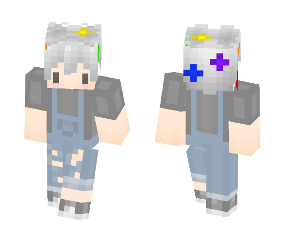 Chibi farmer - Male Minecraft Skins - image 1