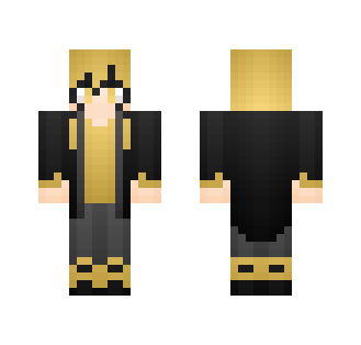 Gold N' Black Steampunk - Male Minecraft Skins - image 2