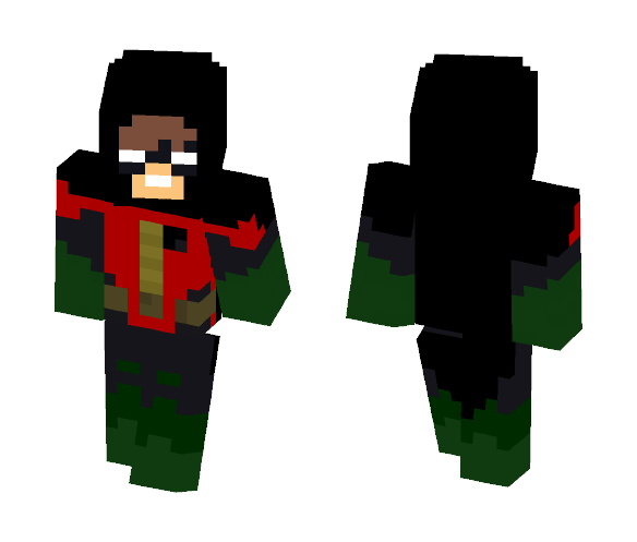 Robin (Arkham Knight) - Male Minecraft Skins - image 1