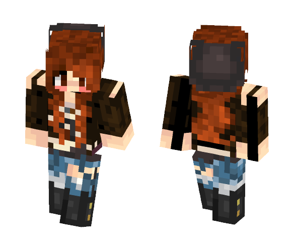 *Cute punk Girl* - Cute Girls Minecraft Skins - image 1