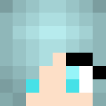 Katelyn in Blue Asunas Suit - Female Minecraft Skins - image 3