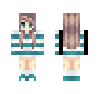 Bluuuuuuu - Female Minecraft Skins - image 2