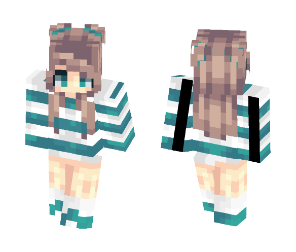 Bluuuuuuu - Female Minecraft Skins - image 1