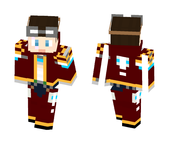 Full outfit (hood down) - Male Minecraft Skins - image 1