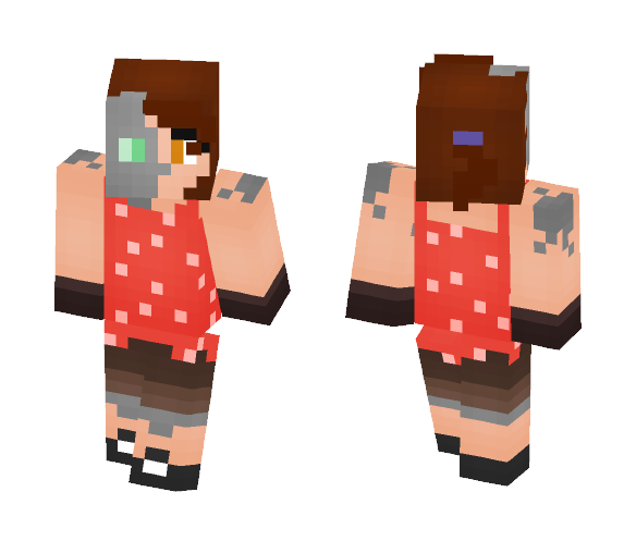 Adeline (Mechanical Minds) - Female Minecraft Skins - image 1