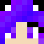 Purple and Blue Panda Girl - Girl Minecraft Skins - image 3