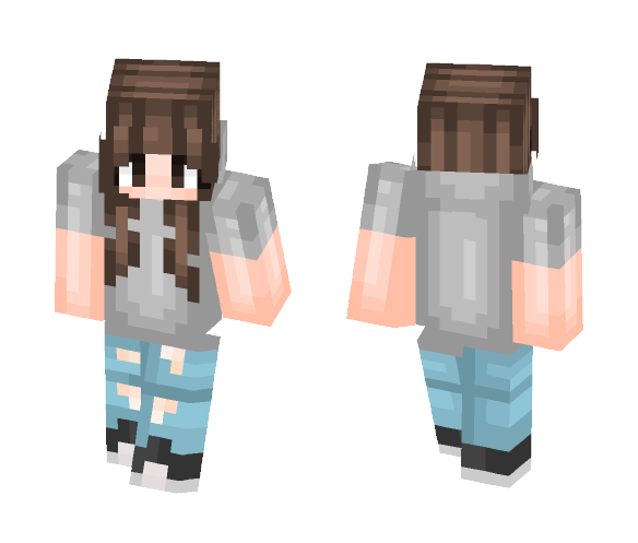 Short sweater o - Female Minecraft Skins - image 1
