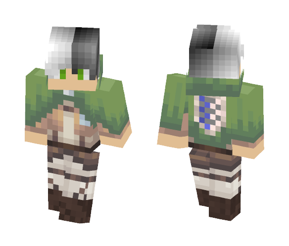 xxOneEyedGhoulxx's Skin AOT - Male Minecraft Skins - image 1