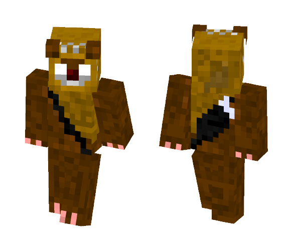 Ewok Herobrine - Herobrine Minecraft Skins - image 1