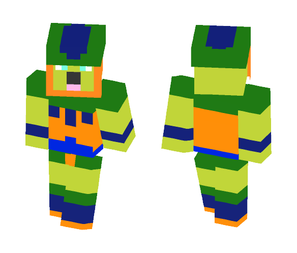 Semi-Perfect Cell (Dragon Ball) - Male Minecraft Skins - image 1