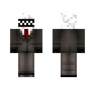 Mr. Grin (White) - Male Minecraft Skins - image 2