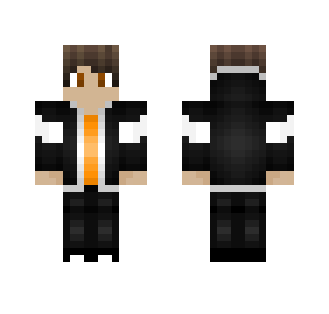 A Guy In a Black Hoodie - Male Minecraft Skins - image 2