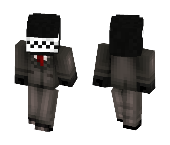 Mr. Grin (Black) - Male Minecraft Skins - image 1