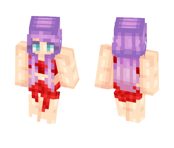 GalaxyLove Redness! - Female Minecraft Skins - image 1