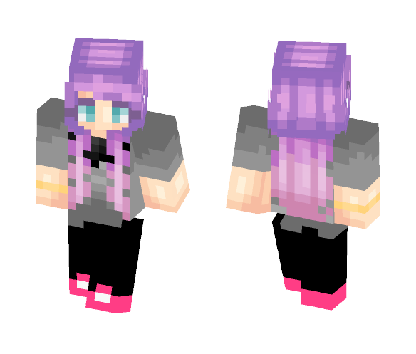 GalaxyLove Casual Outfit! - Female Minecraft Skins - image 1