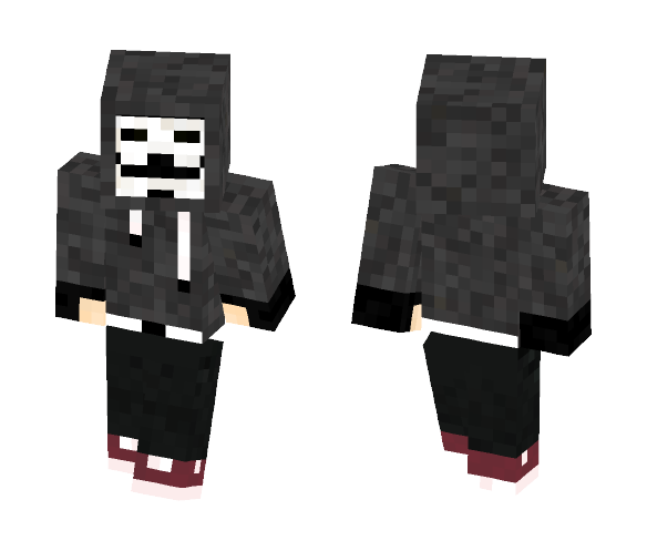 Mysterious Hacker - Male Minecraft Skins - image 1