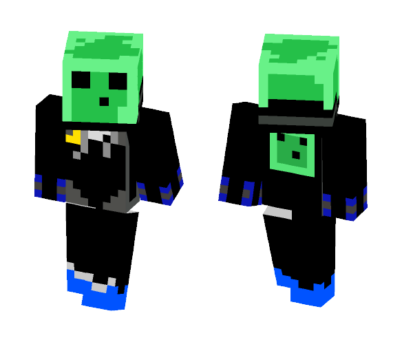 Police Slime man - Male Minecraft Skins - image 1
