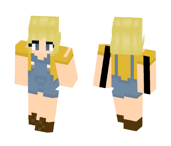 Farm Girl Requested By✨ Trixy - Girl Minecraft Skins - image 1