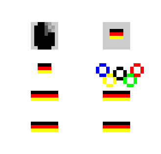 Germany Olympics Spacesuit - Male Minecraft Skins - image 2