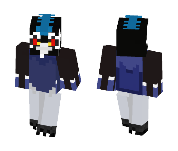 Shadow Ho-Oh - Male Minecraft Skins - image 1
