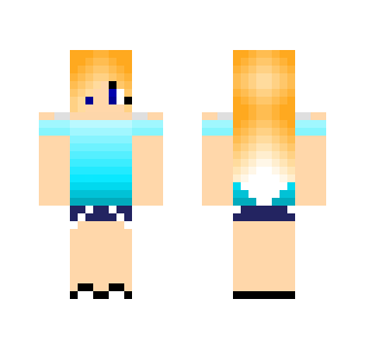 Blue Eyed Blonde Girl - Girl Minecraft Skins - image 2