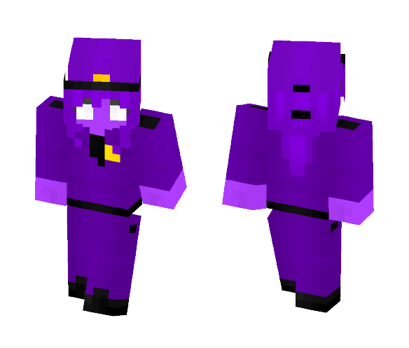 [FNAF] Purple Guy ~Female Version~ - Female Minecraft Skins - image 1