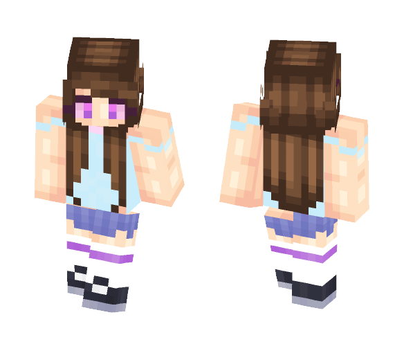 Pastel Chick - Female Minecraft Skins - image 1