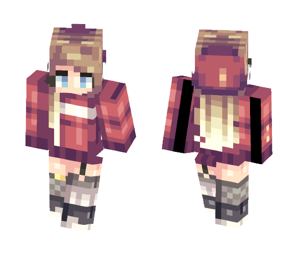 i love you a lot - Female Minecraft Skins - image 1