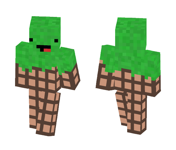 Green Ice Cream - Interchangeable Minecraft Skins - image 1