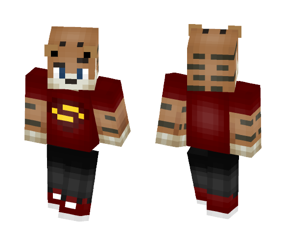 Super Tiger - Male Minecraft Skins - image 1