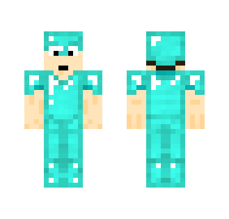 Diamond armour skin - Male Minecraft Skins - image 2