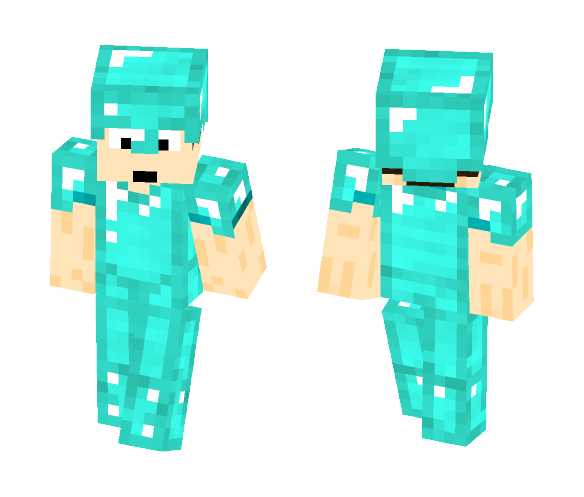 Diamond armour skin - Male Minecraft Skins - image 1