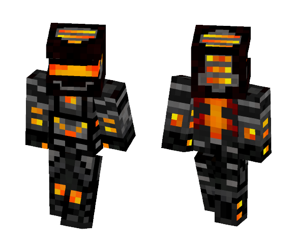Magma SKin - Male Minecraft Skins - image 1