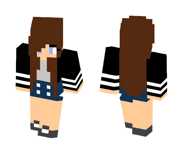 School Girl/Reble - Female Minecraft Skins - image 1