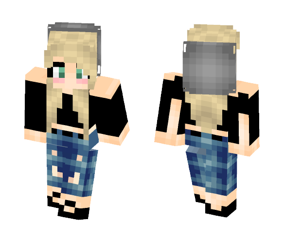Casual Girl #43 // new shirt - Girl Minecraft Skins - image 1