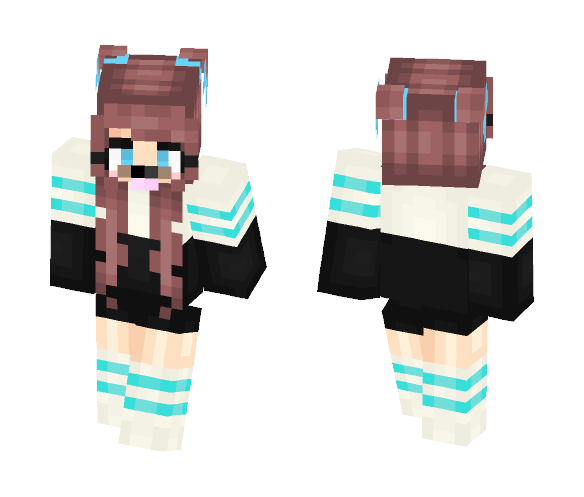 Snap Chat Puppy - Female Minecraft Skins - image 1