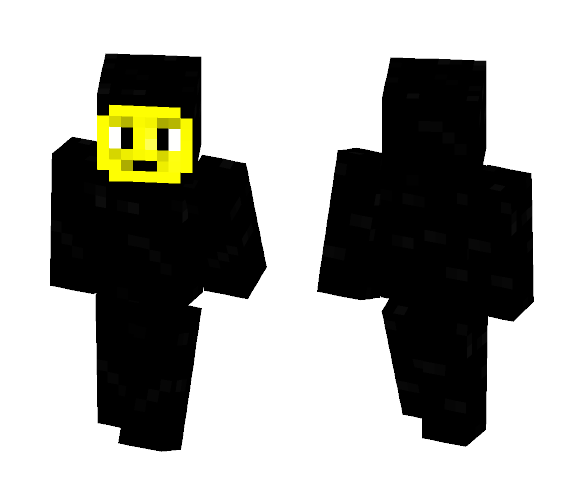 Weird Obsidian Person - Other Minecraft Skins - image 1