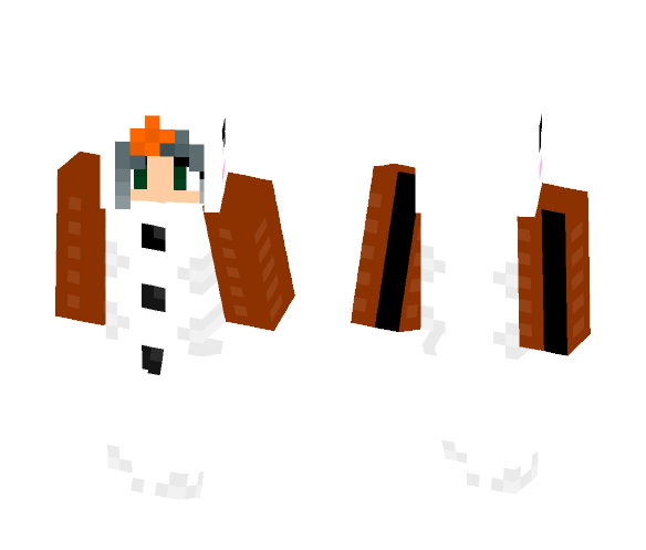 Snowman Onesie - Female Minecraft Skins - image 1