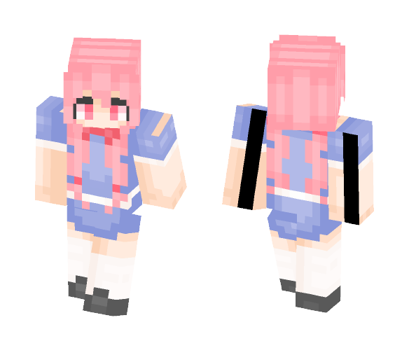 Yuno Gasai - Mirai Nikki - Female Minecraft Skins - image 1