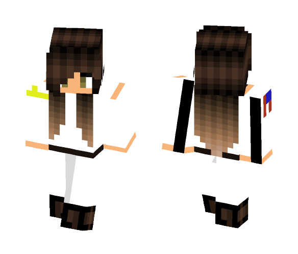 Astronaut girl - Girl Minecraft Skins - image 1
