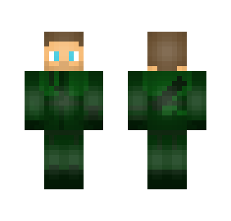 The Green Arrow (unmasked) - Male Minecraft Skins - image 2