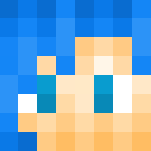 | Girl | Blue Hair | Hoodie - Color Haired Girls Minecraft Skins - image 3