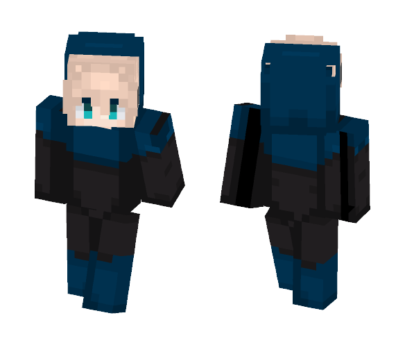 Cute blue boy =D - Boy Minecraft Skins - image 1