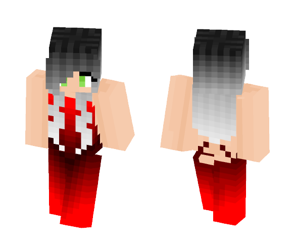 Red Dress - Female Minecraft Skins - image 1