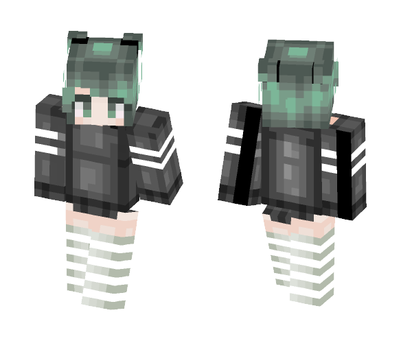 Green *Lily* - Female Minecraft Skins - image 1