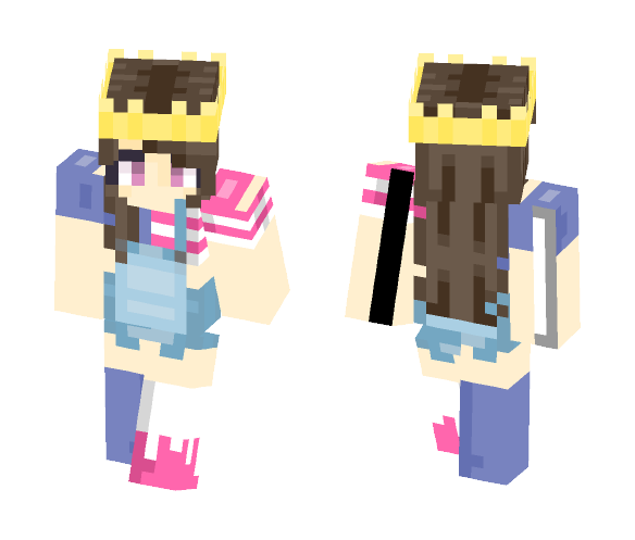 ✦5 subs and Lvl 2✦ - Female Minecraft Skins - image 1