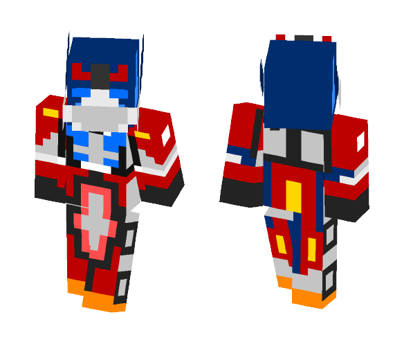 TFP: Galvanius - Optimus Prime - Male Minecraft Skins - image 1