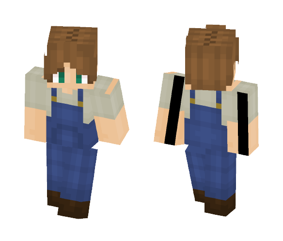 [LotC] Medieval boy in overalls - Boy Minecraft Skins - image 1