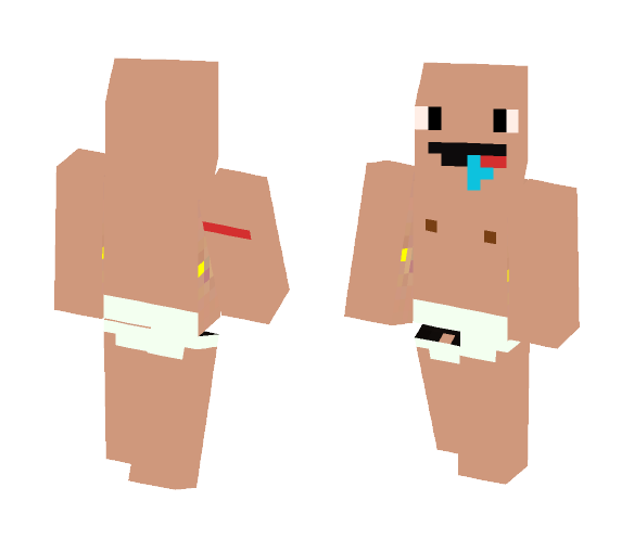 Man Baby Made By HorizonGamez - Baby Minecraft Skins - image 1