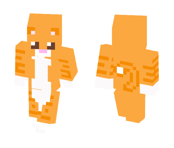 Cute Tabby Cat - Cat Minecraft Skins - image 1